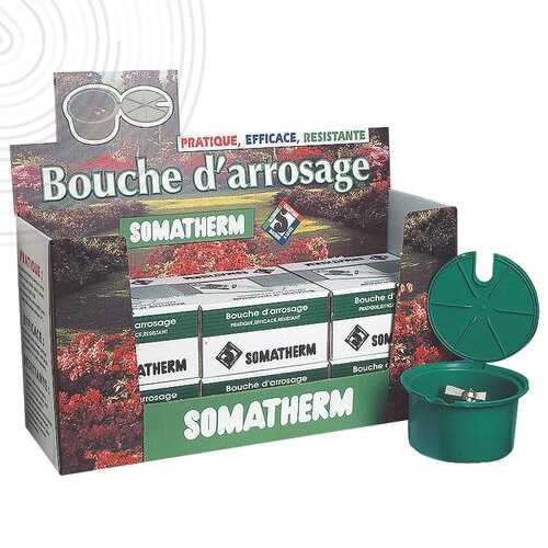 Somatherm - SOMATHERM Robinet d'arrosage - 1/4 de Tour a sphere
