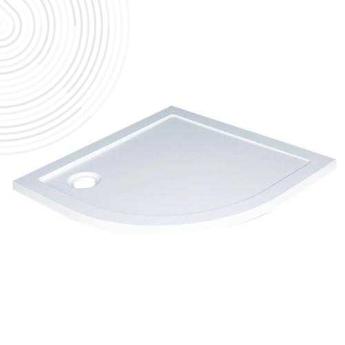 Receveur BULL - 1/4 de cercle 90 cm - SMC - Blanc - Extra-plat