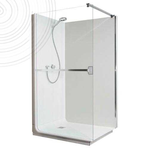 DOUCHE A LA FRANCAISE 150x090CM ORIGINALE ELMER - GALET