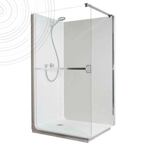 DOUCHE A LA FRANCAISE 160x090CM ORIGINALE ELMER - GALET